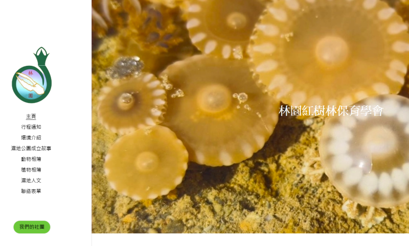 學員一頁網成果作品。