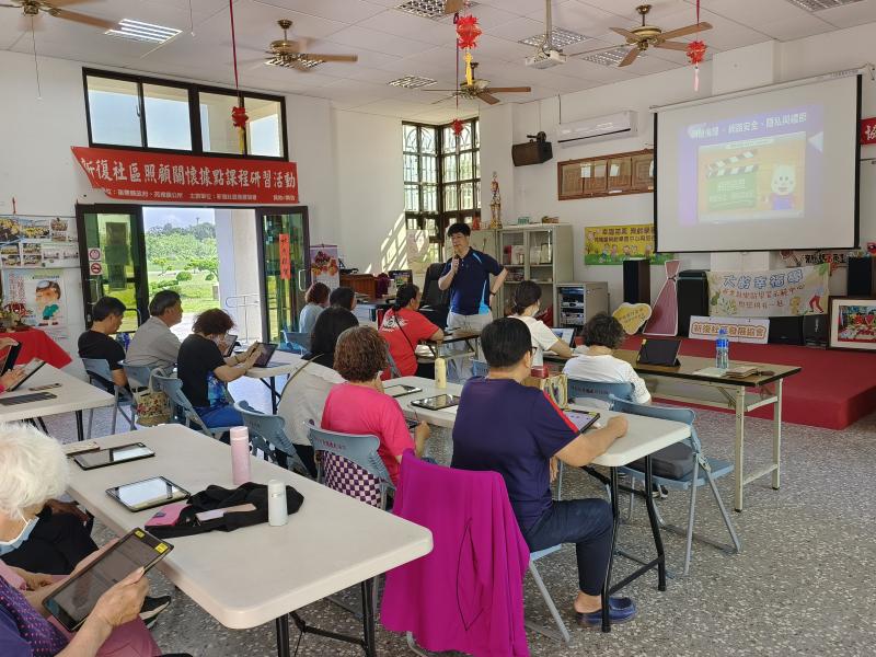 以網路安全的短片提醒民眾慎防詐騙