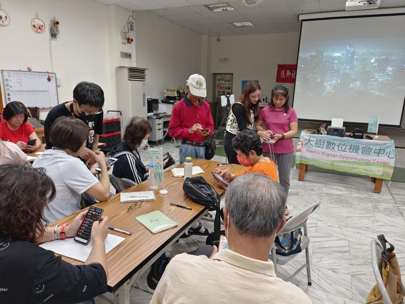 學員操作練習實況