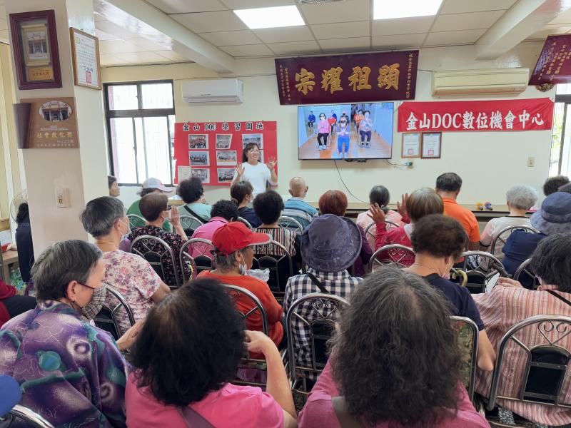 教長者使用衛生服務部動健康