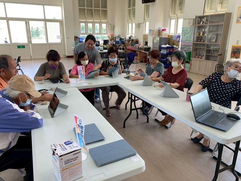 白沙數位機會中心 城前社區 線上學習-學習中心註冊與操作:學員複習課程內容