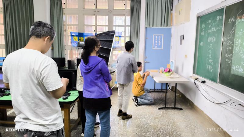 攝影設備架構並實際操作