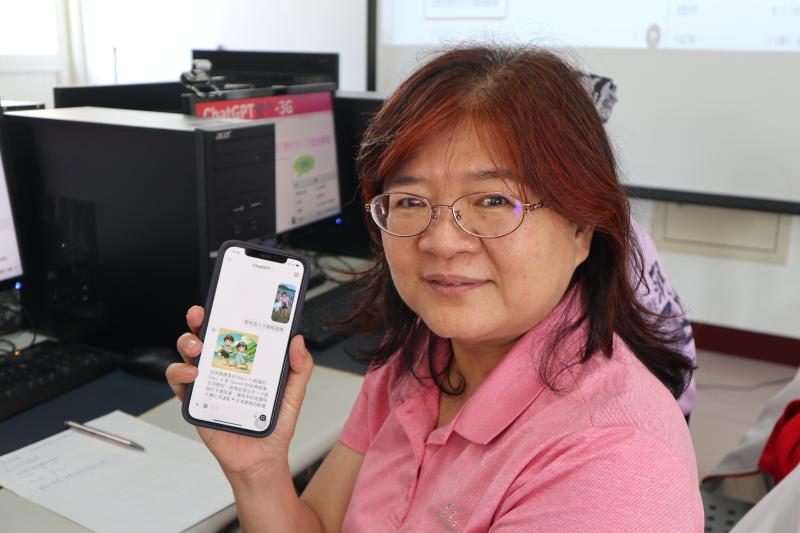 學員透過實際練習，掌握AI工具使用技巧