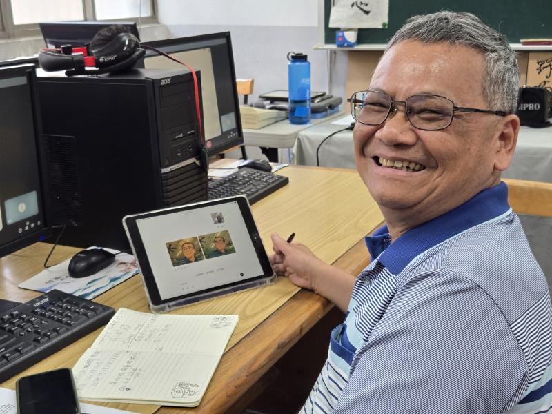 老師帶領學員從零開始操作圖像生成工具