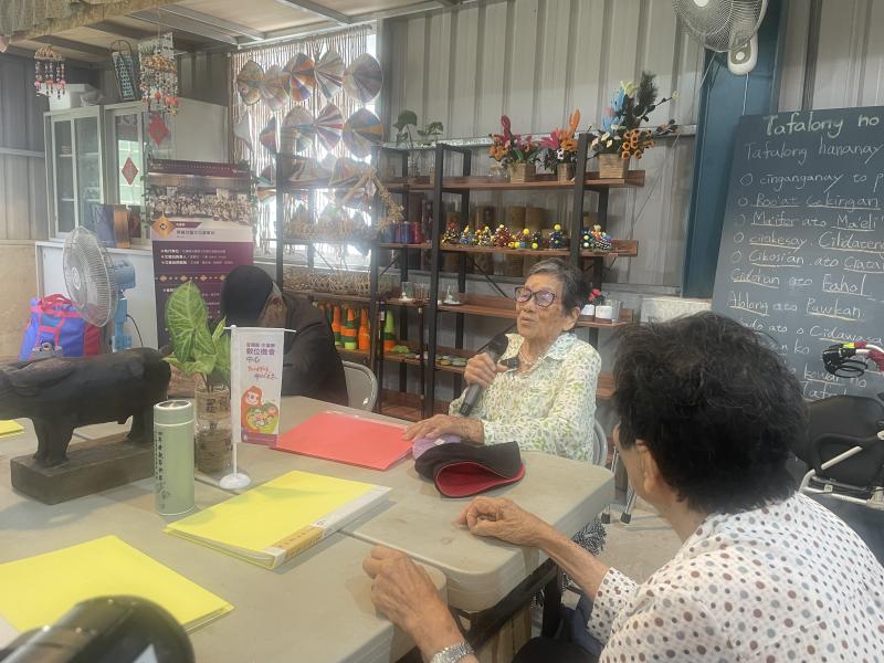 聽學員分享神風特攻隊的生命經驗