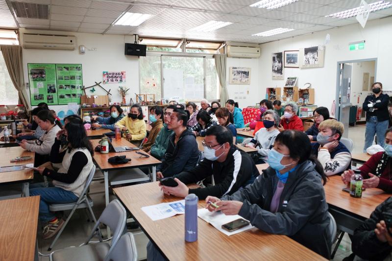 學員認真參於課堂學習