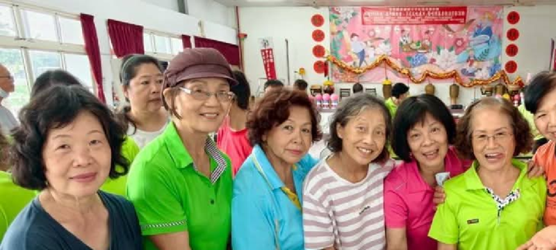 與烹飪後的成果大合照