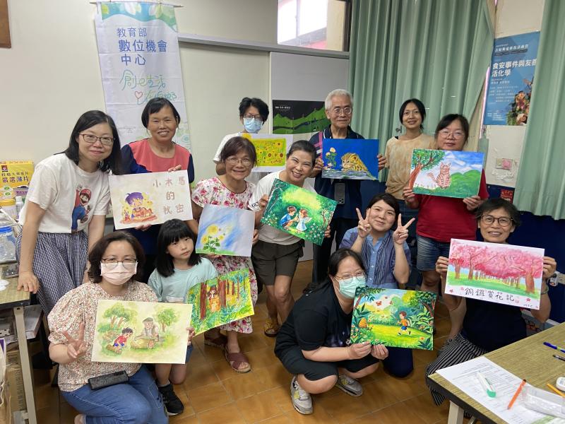 講師與學員一起大合照