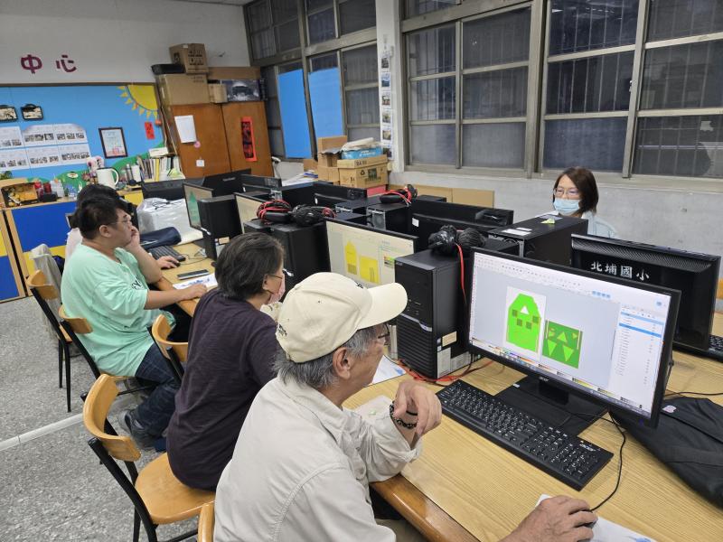 學員開始自由發想