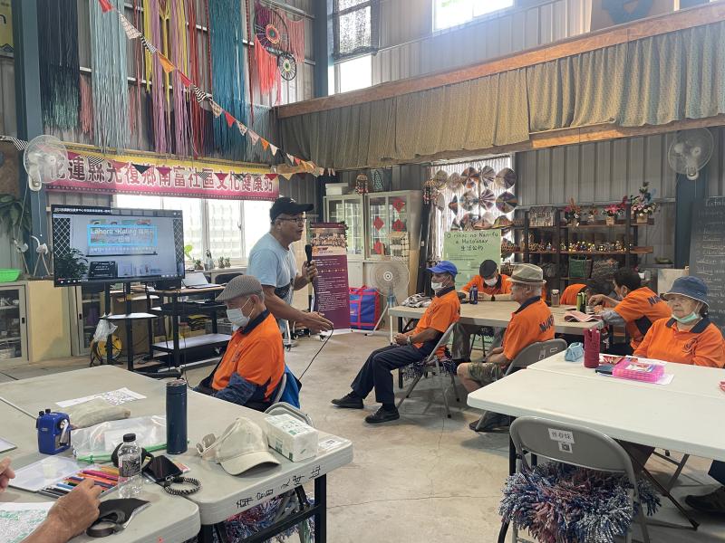 講師說明母語保留的重要