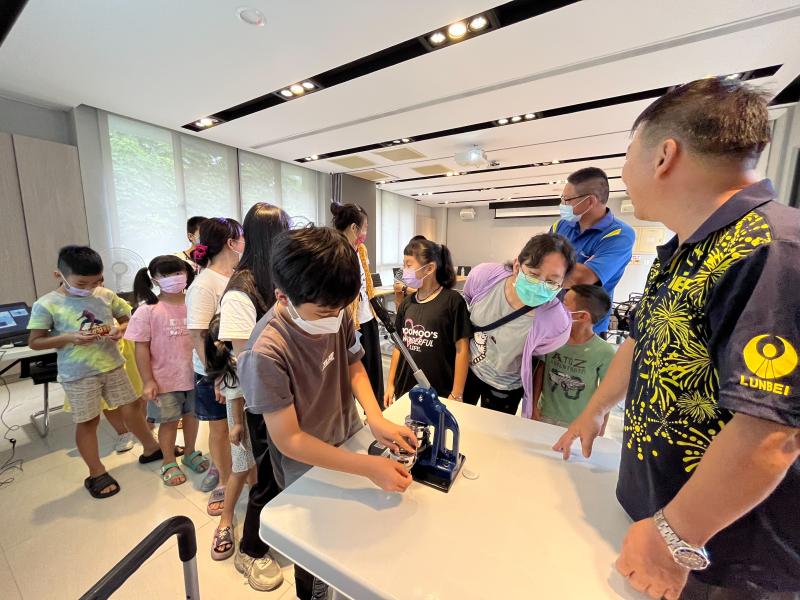 現場有胸章製作DIY體驗。