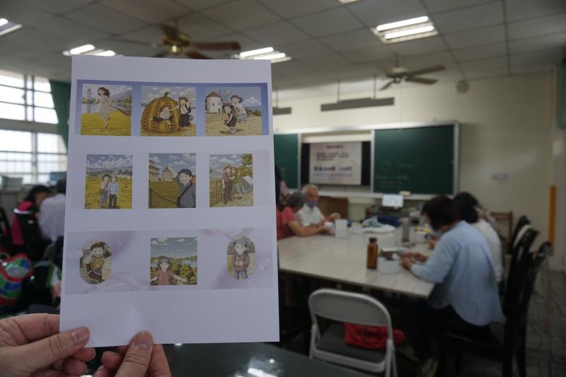 學員創意設計出編排的作品