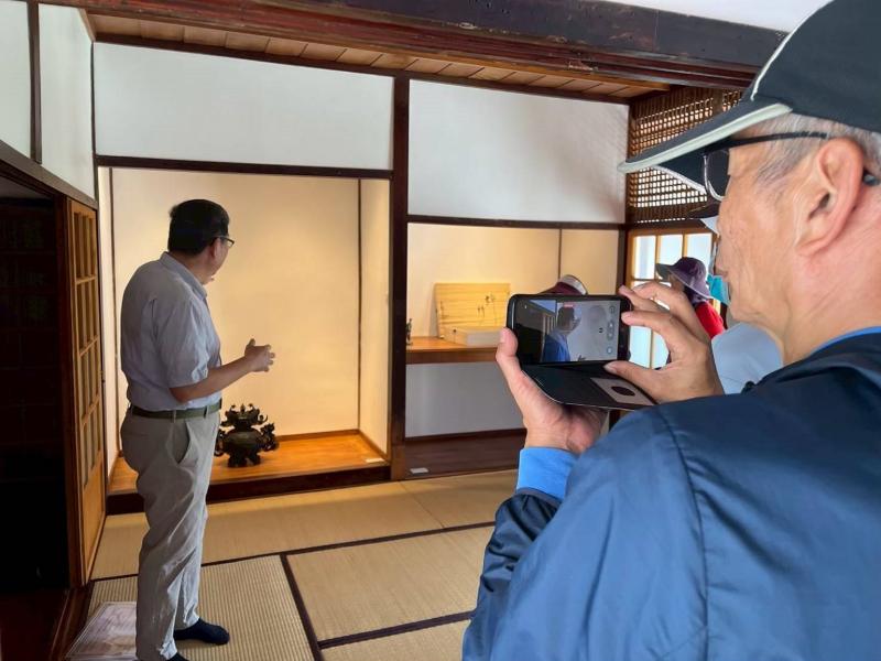 學員記錄走讀過程