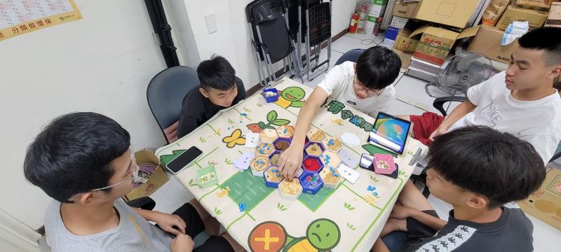龜萌守護隊桌遊成果