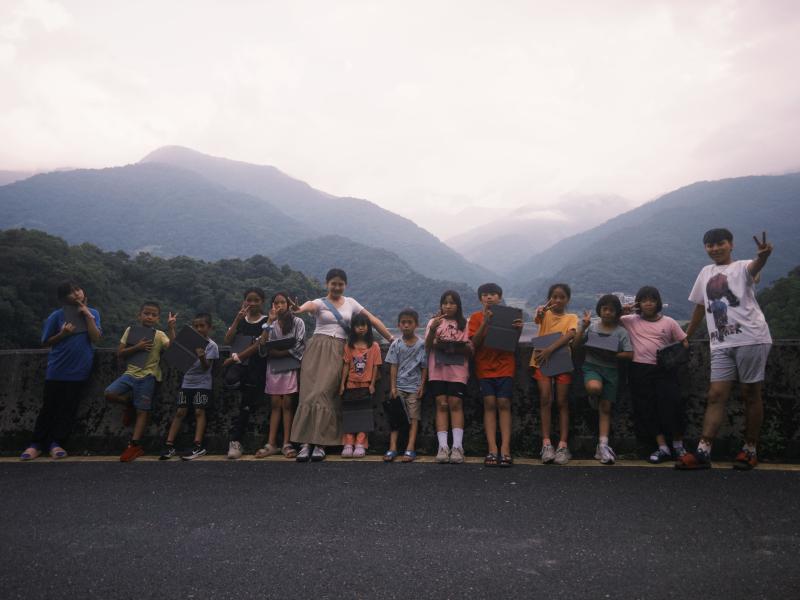 課程結束小朋友們的合照