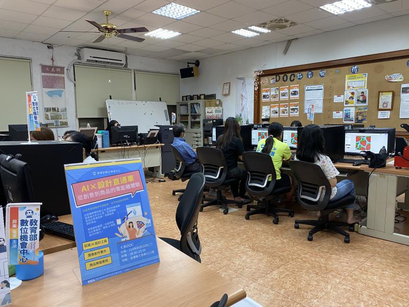 民眾對於AI與設計內容的結合表現出高度興趣與期待，充滿學習的熱情與動力。