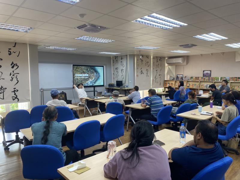 講師示範空拍機常用範例