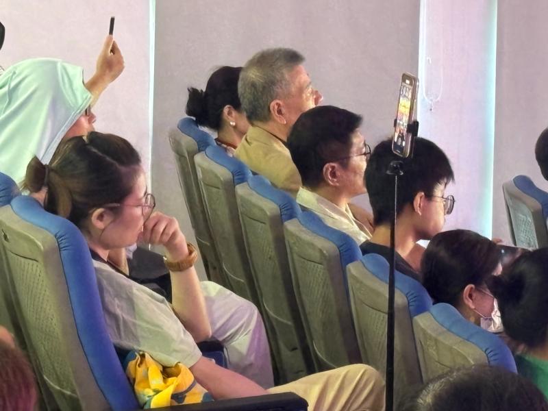 這讓我感受到線上線下融合的力量，原來一場比賽可以同時觸及現場與網路上的朋友。