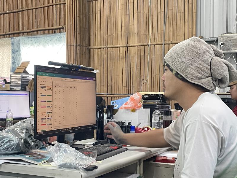 學員完成自己的練習