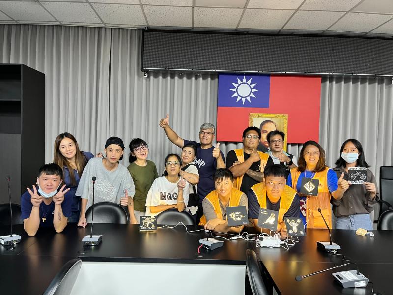 學員與成果一起大合照