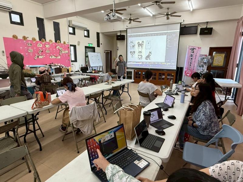 先找出喜歡的剪影圖