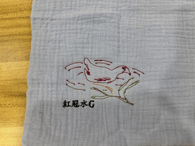 ，一起「繡出水鳥的家園」。