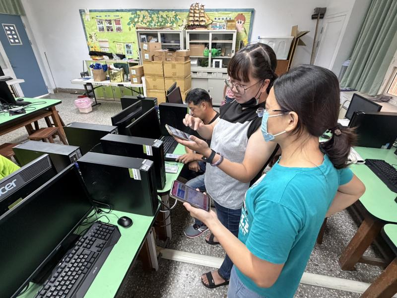 學員向執行秘書詢問臺灣PAY如何設定