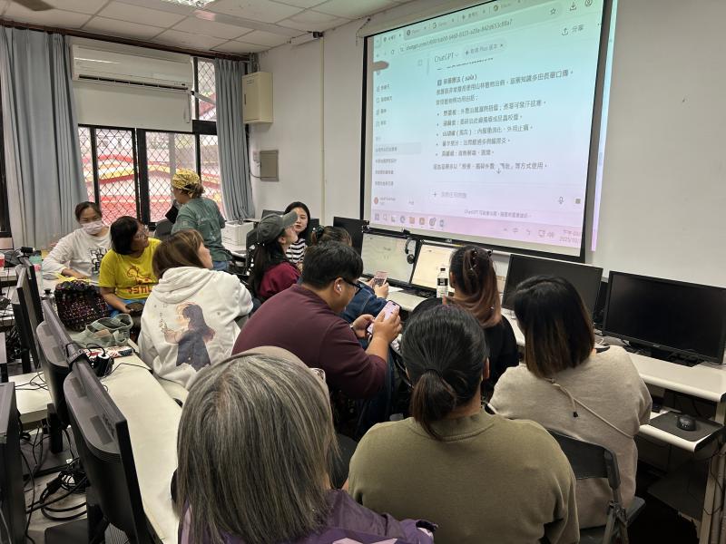 學員實作GPT指令練習