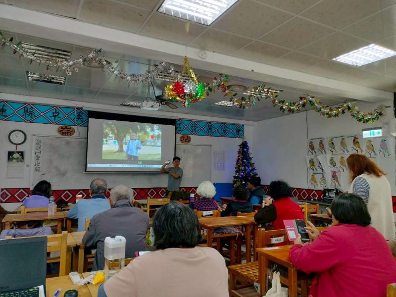 教學者製作早安問候圖