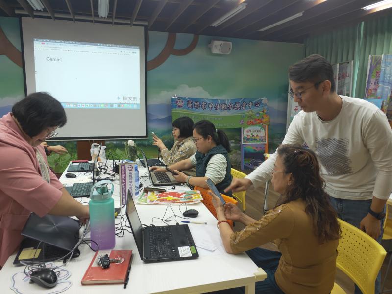 指導學員們如何跟AI溝通