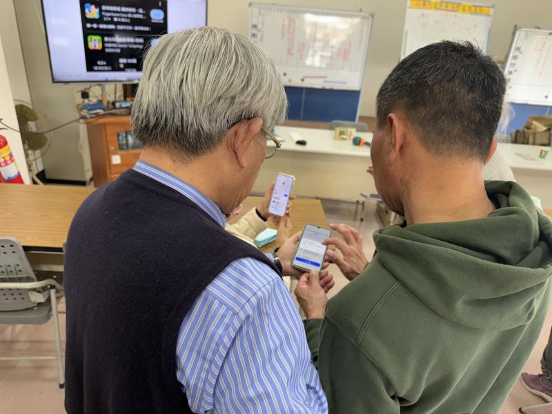 講師隨時幫學員解決問題點的疑惑