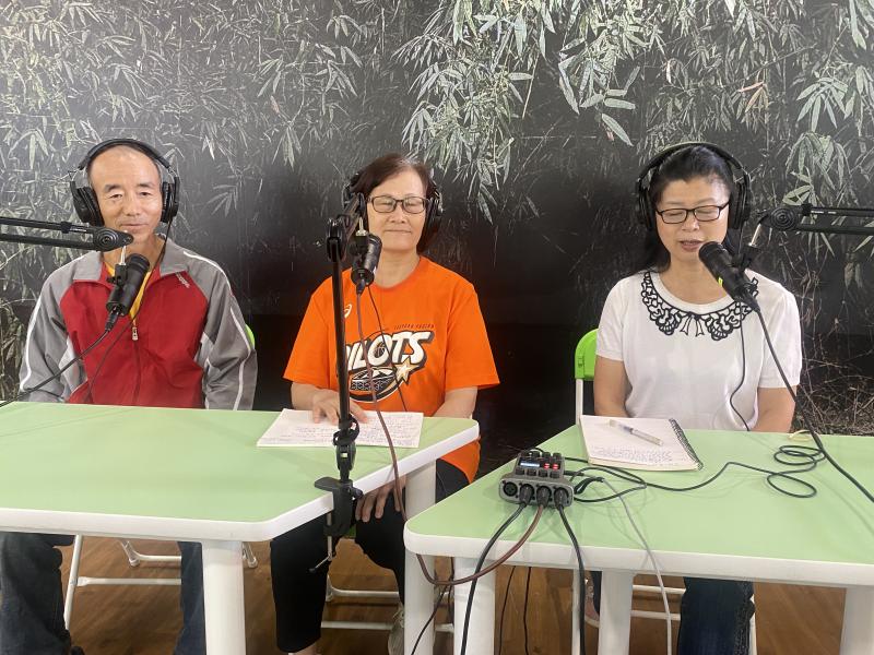 錄製大林的美食介紹