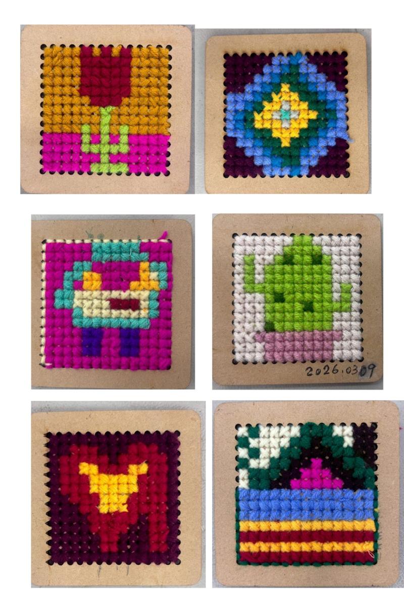 課程結合數位工具與手作技巧，不僅提升學員的創意與專注力，也讓傳統工藝融入現代科技，創造出兼具個人風格與溫度的作品。