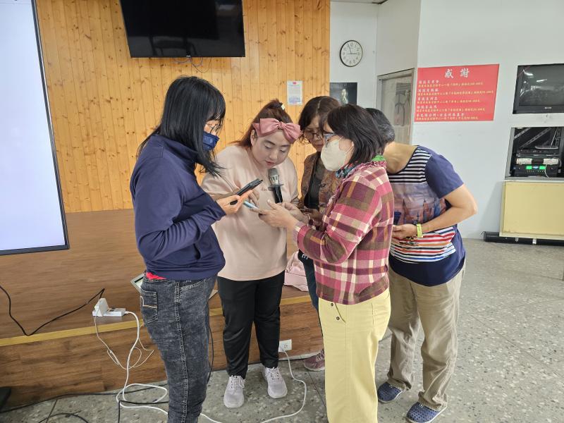 透過本次課程,學員不僅學會手機影片製作技巧,也了解AI工具的實際應用