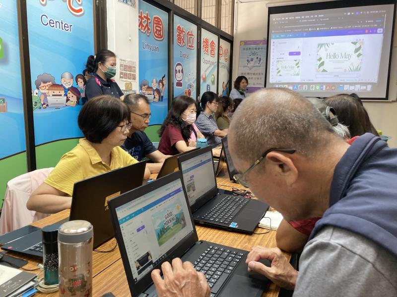 學員開始自行設計編排，將在地景點與故事一一介紹