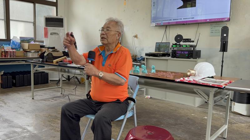 高齡社區礦工分享個人記憶與歷史產業