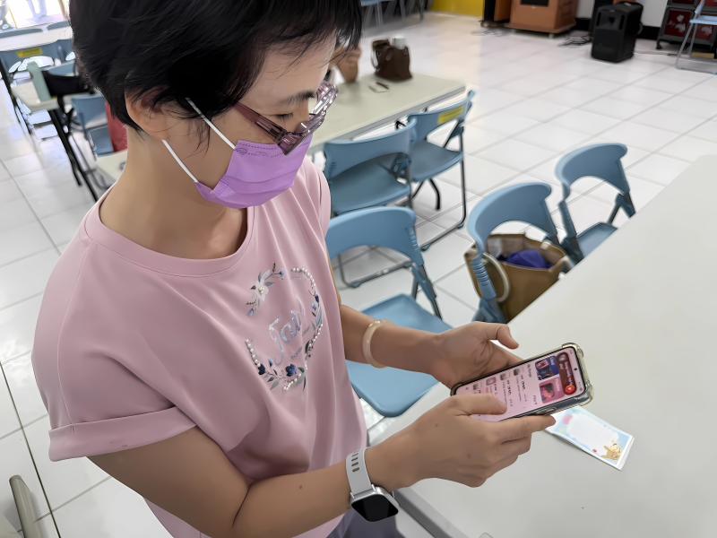 學員實際操作
