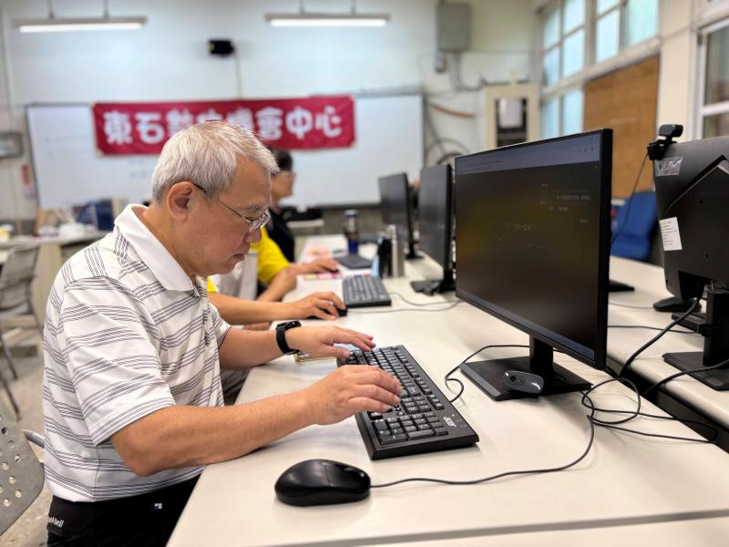 學員實際操作