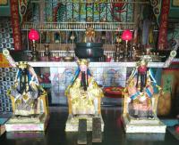 大安區保安宮有三尊百年紙王爺 成偏僻廟宇特色