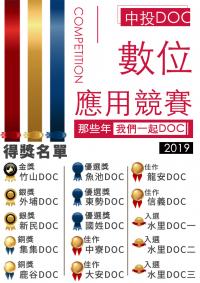 中投影音創作大賽，竹山DOC奪得金獎殊榮