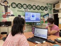 【新化DOC】崑大資管系輔導新化DOC設計數位課程「大目降好聲音」體驗廣播趣