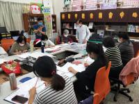 學甲13庄文史工作協會禮聘廖慶章老師傳授彩繪技藝