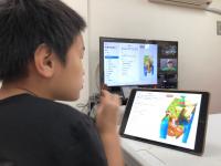 花縣學童連線共學程式語言 Today at Apple 和孩子一起玩編碼