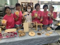 雲林減碳生活行動-口湖DOC 展示雷雕成果