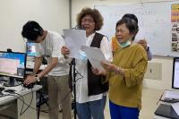 【苗栗縣府新聞】數位機會中心好學習 ─ 聆聽通霄臨海漁村故事 在地製作聲音嶄新魅力