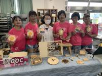 雲林減碳生活行動-口湖DOC 展示雷雕成果