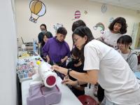 鳳林數位機會中心開設電繡課程 用針線療癒生活