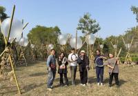 左鎮燈會首增AR體驗 逾200長輩共製巨作《竹影月脈》